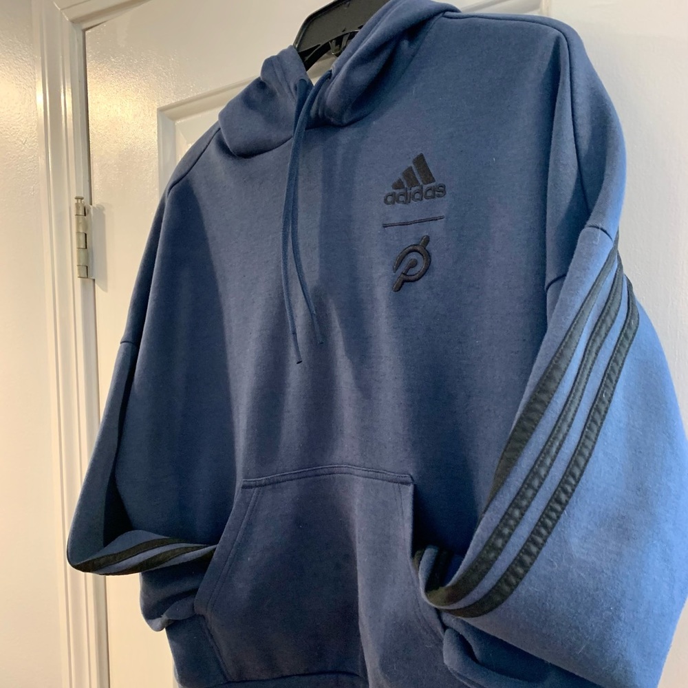 Adidas x Peloton size small unisex hooded sweatshirt